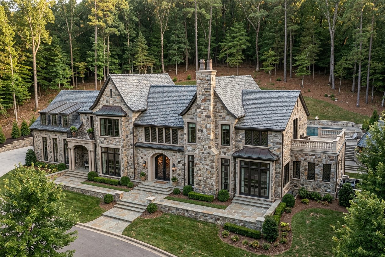 New build exterior rendering in Nashville, Tennessee